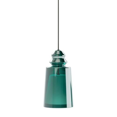Alibaglass Liten Taklampe Turkis