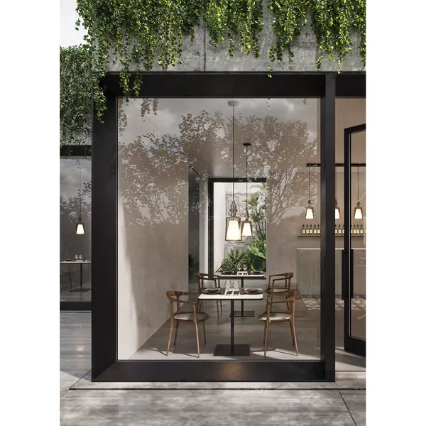 Alibaglass Pendant Medium Black