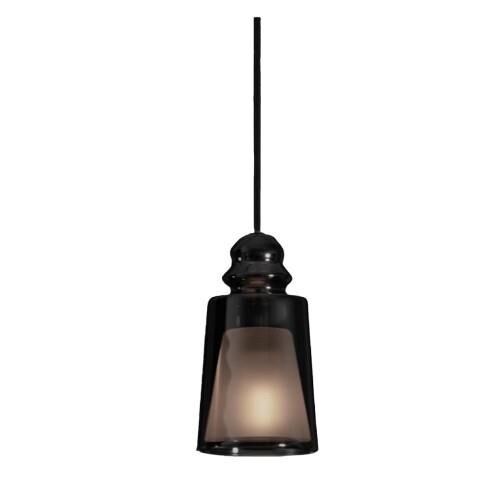 Alibaglass Taklampe Liten Sort