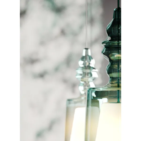 Alibaglass Pendant Small Black