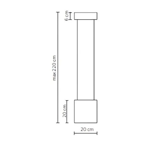 Lateris A Pendant White