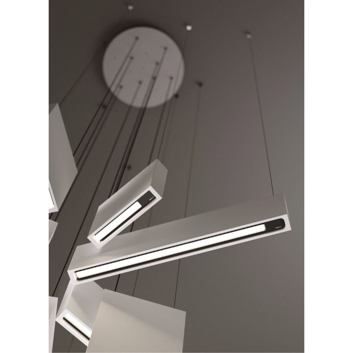 Lateris B Pendant White