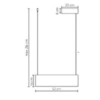Lateris C Pendant White