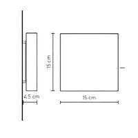 Lateris A Wall Lamp White
