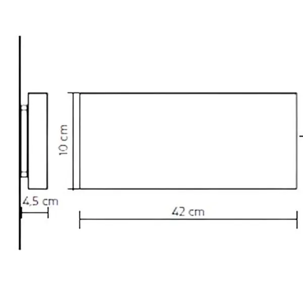 Lateris C Wall Lamp White