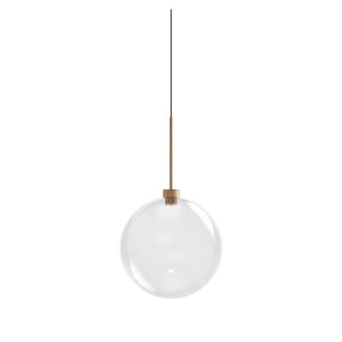 Opium 1 Pendel 30 Transparent/Aluminium/Bronze