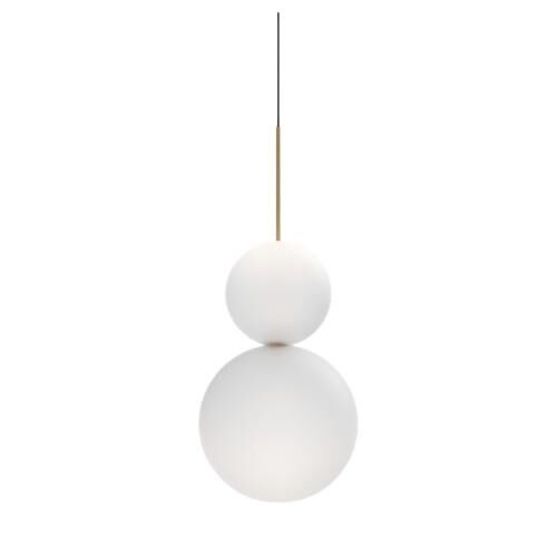 Opium 2 Pendel Frostet/Aluminium/Bronze