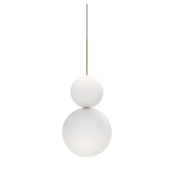 Opium 2 Pendel Frostet/Aluminium/Bronze