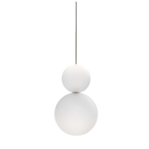 Opium 2 Pendel Frostet/Semi Glossy Aluminium