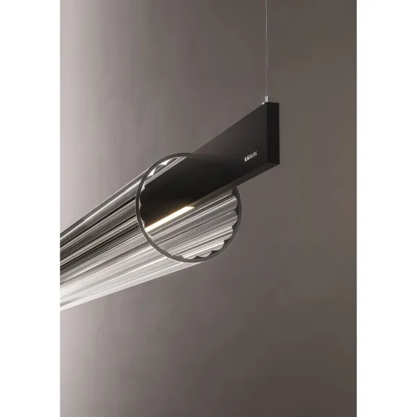 Groove Pendant 140 cm Black