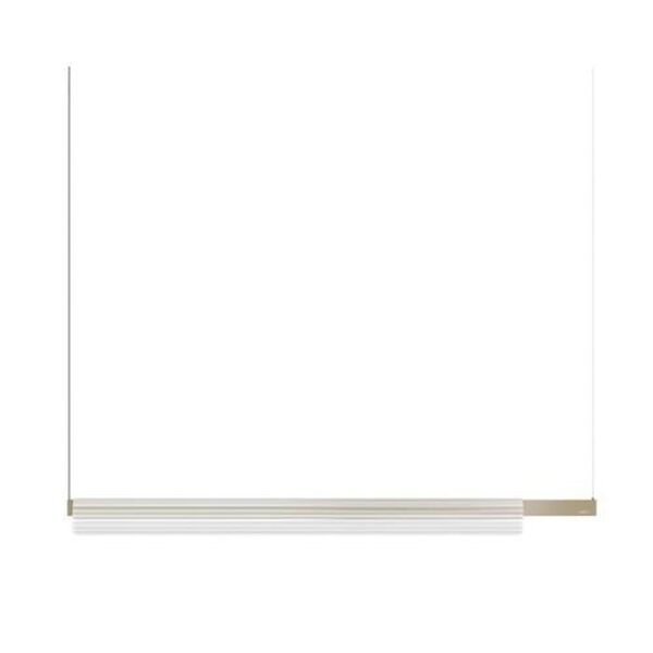 Groove Pendelleuchte 140 cm Gold