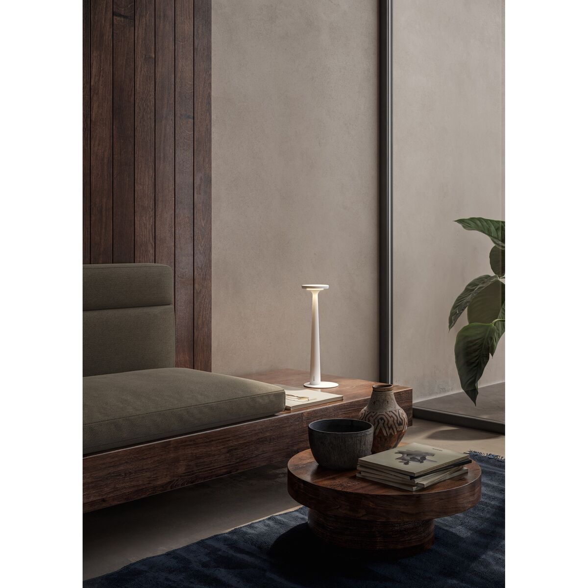 Papiria Table Lamp Matt White