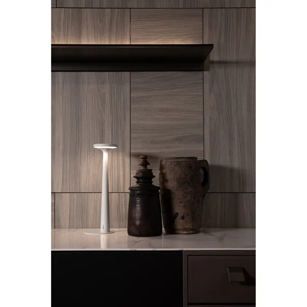 Papiria Table Lamp Matt Red