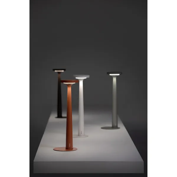 Papiria Table Lamp Matt Red