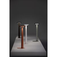 Papiria Table Lamp Matt Red