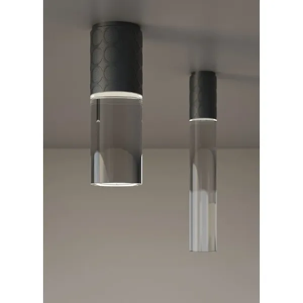 Smug Ceiling Light Ø6 Black