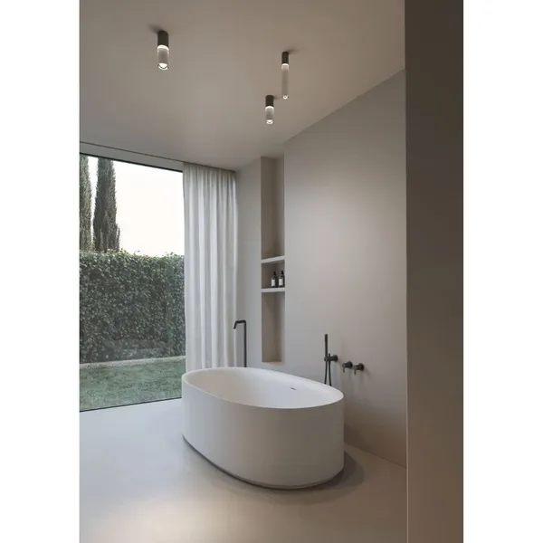 Smug Ceiling Light Ø4 Black