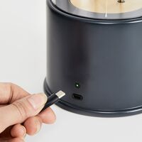 The Muse 2.0 Portable Lamp Hackles Black