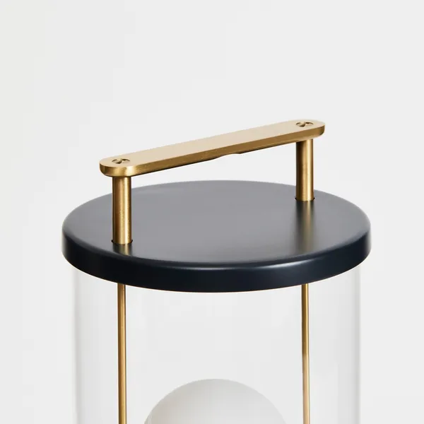 The Muse 2.0 Tragbare Lampe Hackles Schwarz