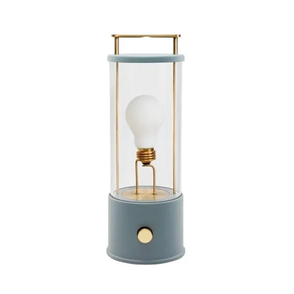 x Farrow & Ball The Muse 2.0 Tragbare Lampe Selvedge Blue