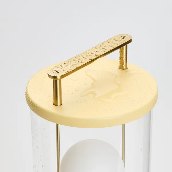 The Muse 2.0 Draagbare Lamp Posset Geel