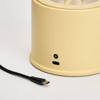 The Muse 2.0 Draagbare Lamp Posset Geel