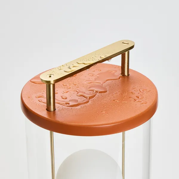The Muse 2.0 Tragbare Lampe Claycourt Orange