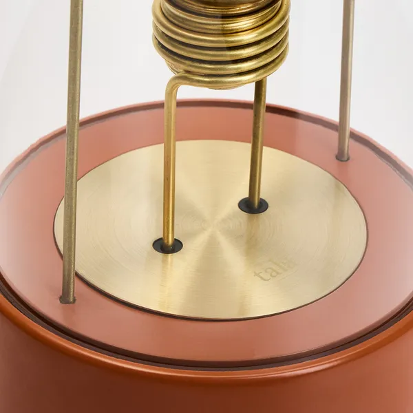 The Muse 2.0 Tragbare Lampe Claycourt Orange