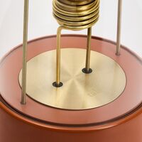 The Muse 2.0 Tragbare Lampe Claycourt Orange