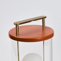 The Muse 2.0 Tragbare Lampe Claycourt Orange