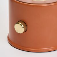 The Muse 2.0 Tragbare Lampe Claycourt Orange