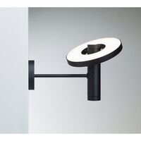 Beads Wall Lamp 35 Uplight Smokey Black