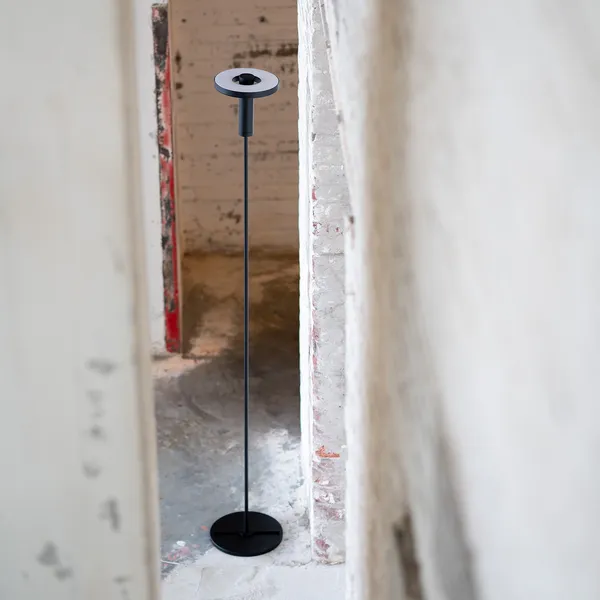Beads Stehlampe Uplight Smokey Black