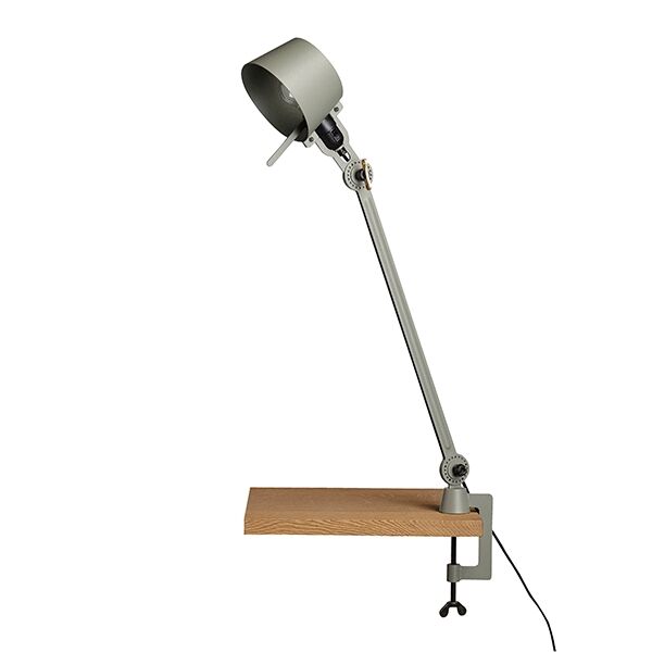 Bolt Bordlampe En Arm Med Klemme Flux Grønn
