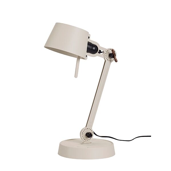 Bolt Bordslampa Kort Enarmig Blixt Vit