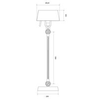 Lampe à Poser Bolt, Éclairage Standard Blanc