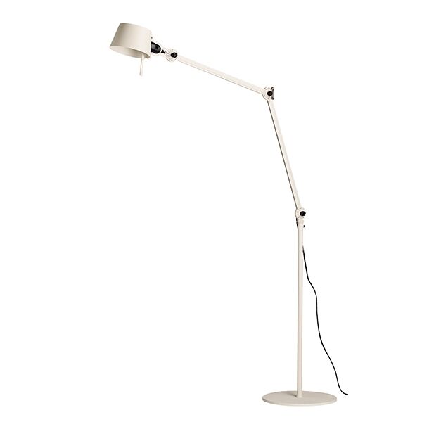 Bolt Golvlampa Dubbelarmad Blixt Vit