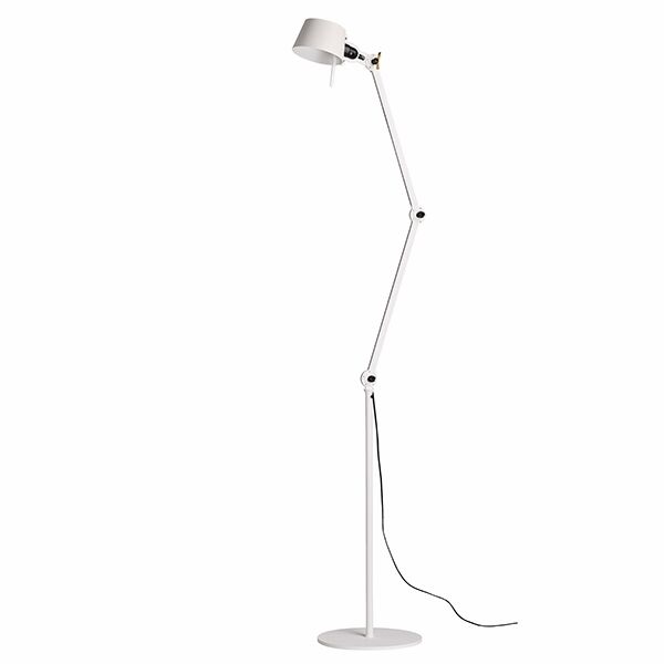 Bolt Gulvlampe Dobbelt Arm Pure White