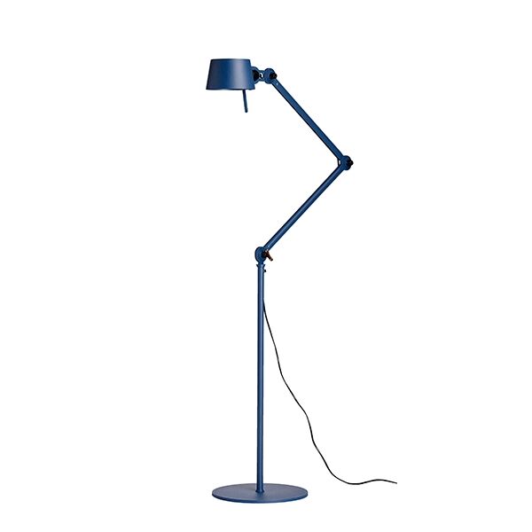 Bolt Gulvlampe med Dobbel Arm, Thunder Blue