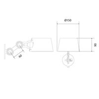 Kinkiet Side Fit Mini Czysty Biały