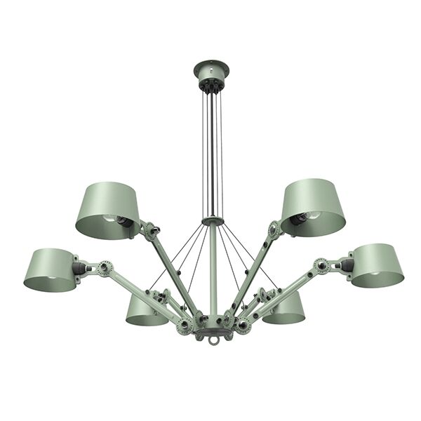 Bolt Taklampa 6-armad Flux Gr&ouml;n