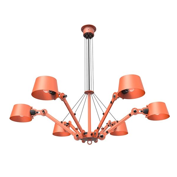 Bolt Taklampa 6-armad Sl&aring;ende Orange