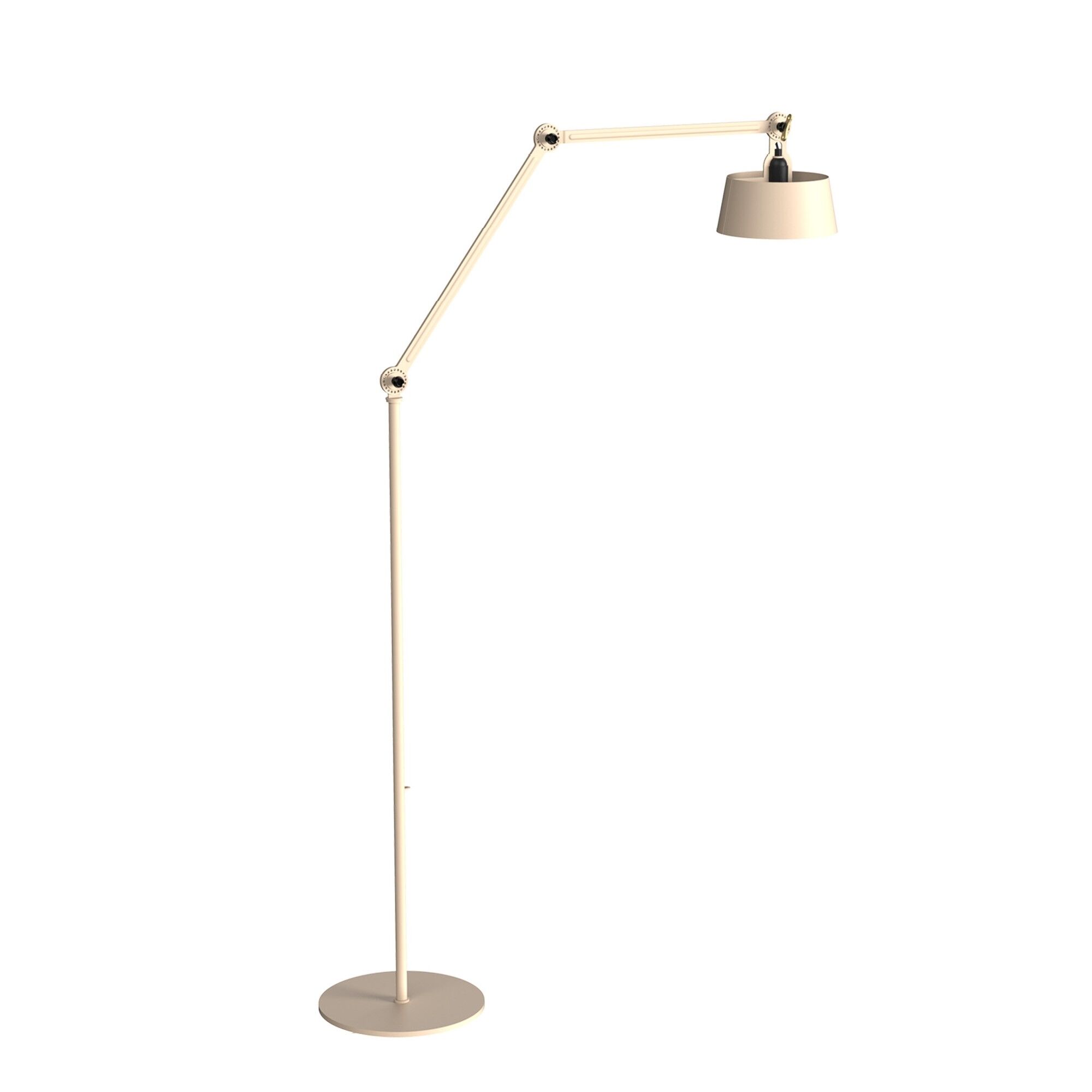 Bolt Golvlampa L&aring;ng 2 Armar Lightning Vit