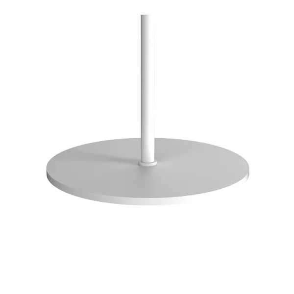 Bolt Floor Lamp Long 2 Arm Pure White