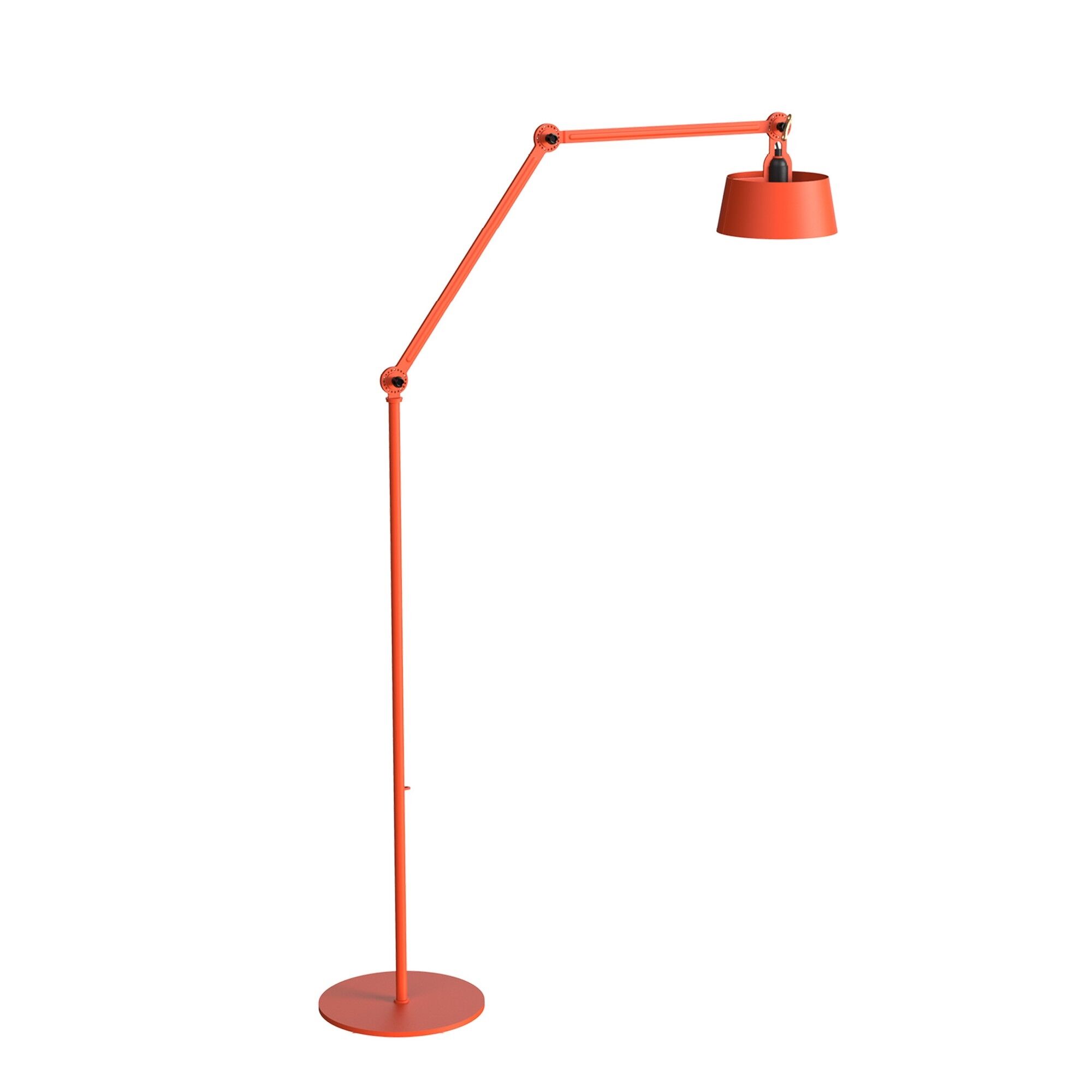 Bolt Golvlampa L&aring;ng 2 Armar Sl&aring;ende Orange
