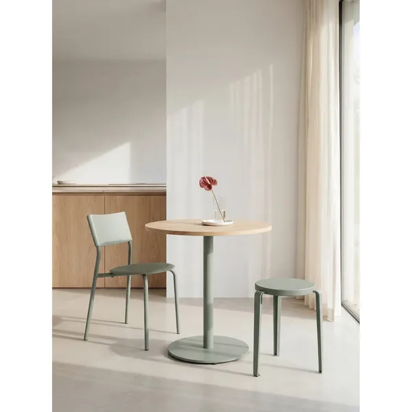 LOU Stool Eucalyptus Grey