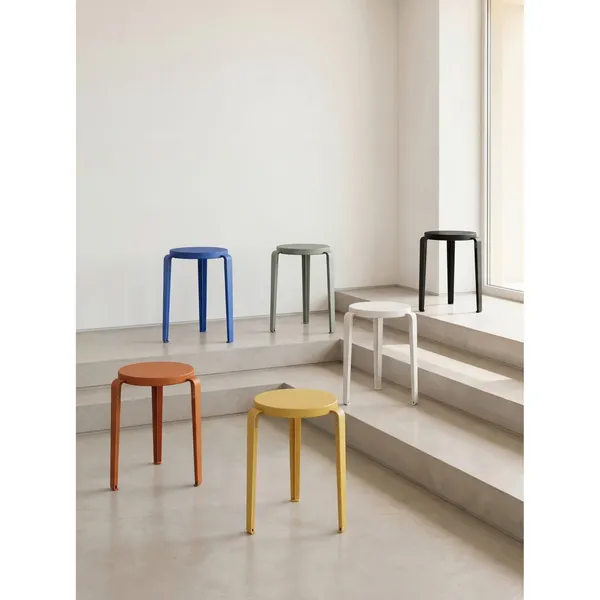 LOU Stool Eucalyptus Grey
