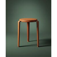 LOU Stool Tangerine Red