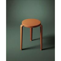 LOU Stool Tangerine Red