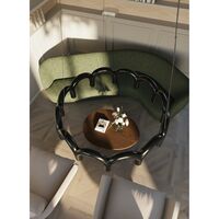 Arch Circle 98 Pendant Black